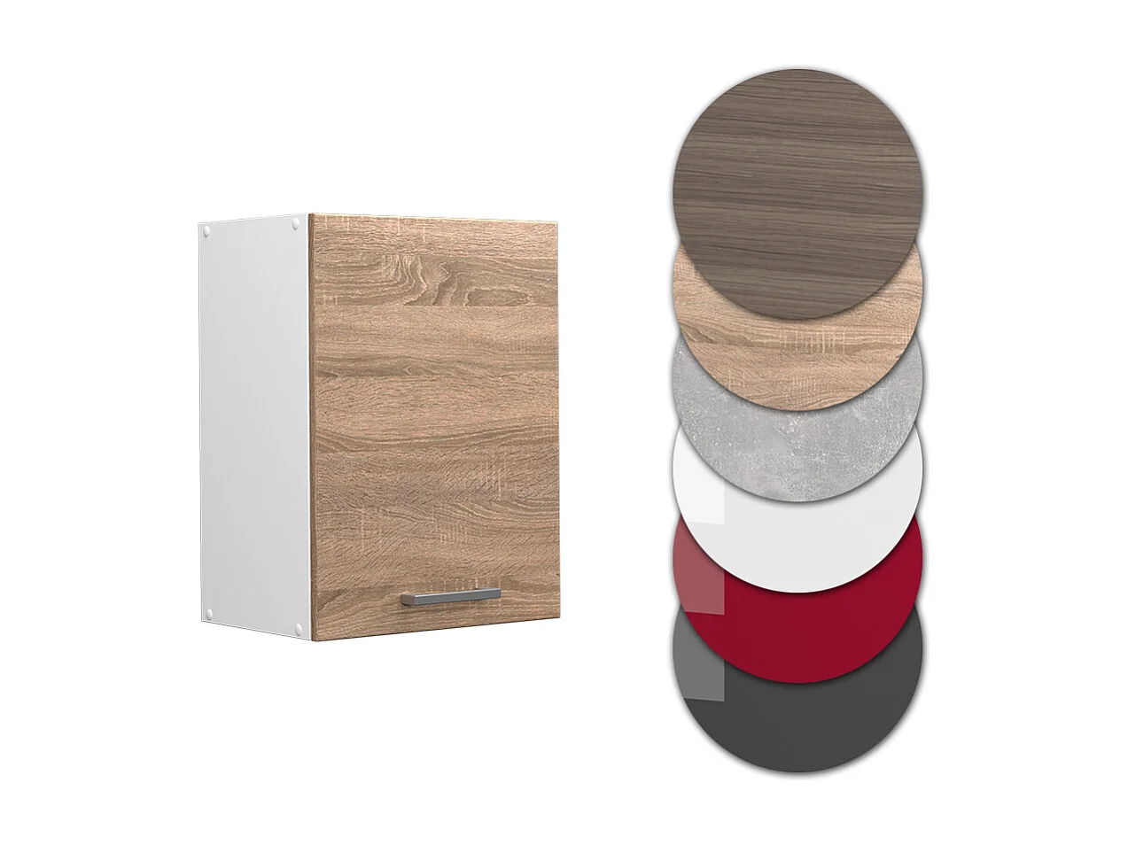 Armario colgante sonoma 45x31x60 r-line