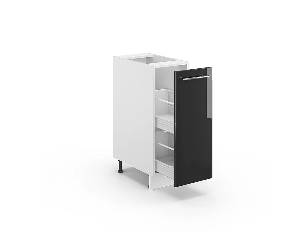 Apothekerschrank anthrazit hochglanz 30x51.6x82 fame-line