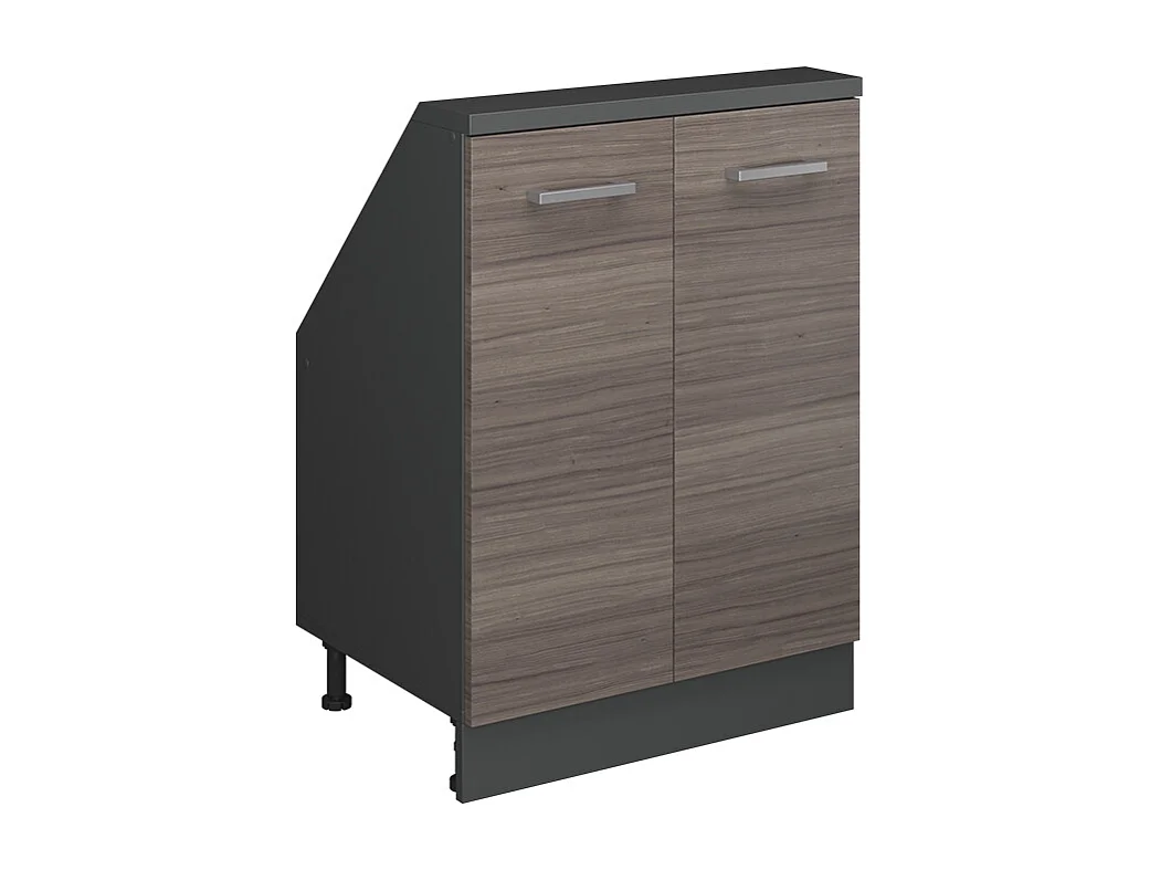 Meuble sous pente gris noble 60x46x81.6 r-line