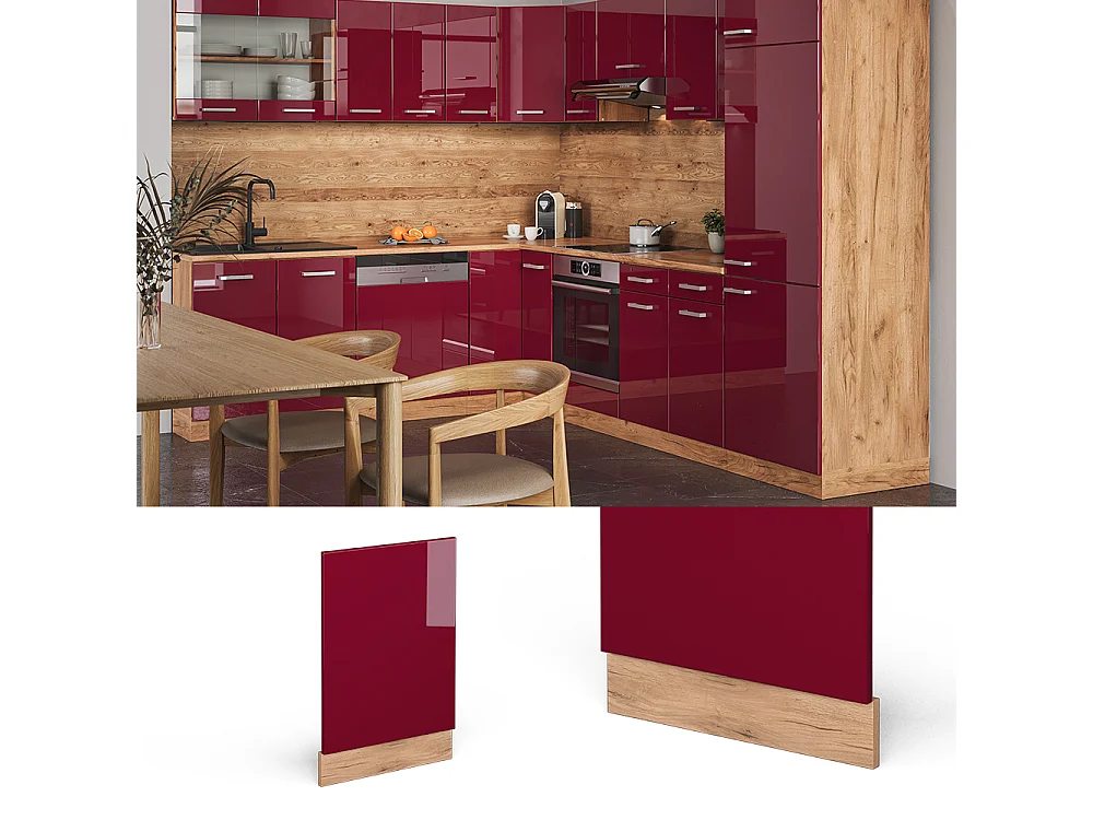 Façade rouge 45x1.6x57.2 r-line