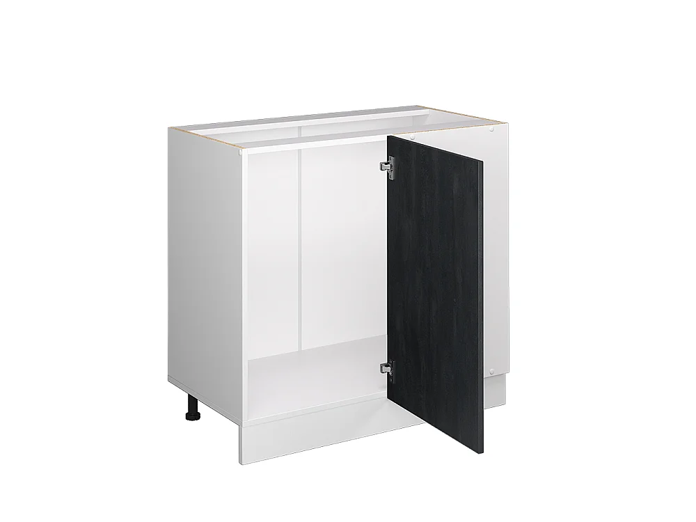 Meuble dangle béton noir 86x46x81.6 r-line