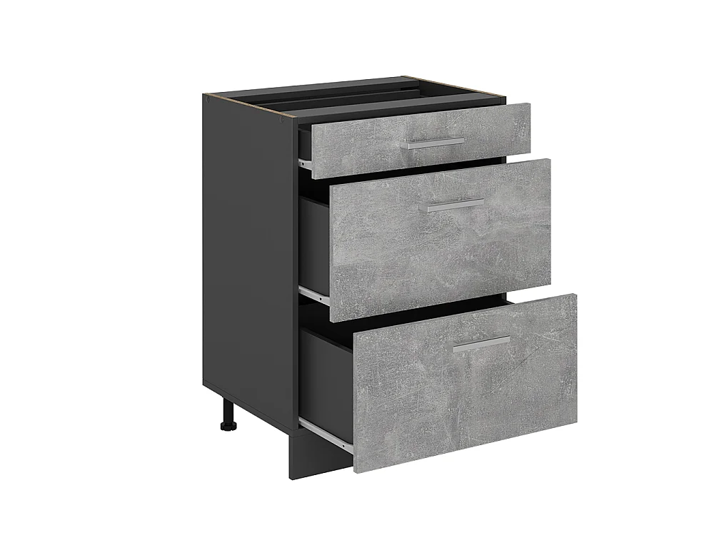 Szafka dolna do kuchni beton 60x60x81.6 r-line