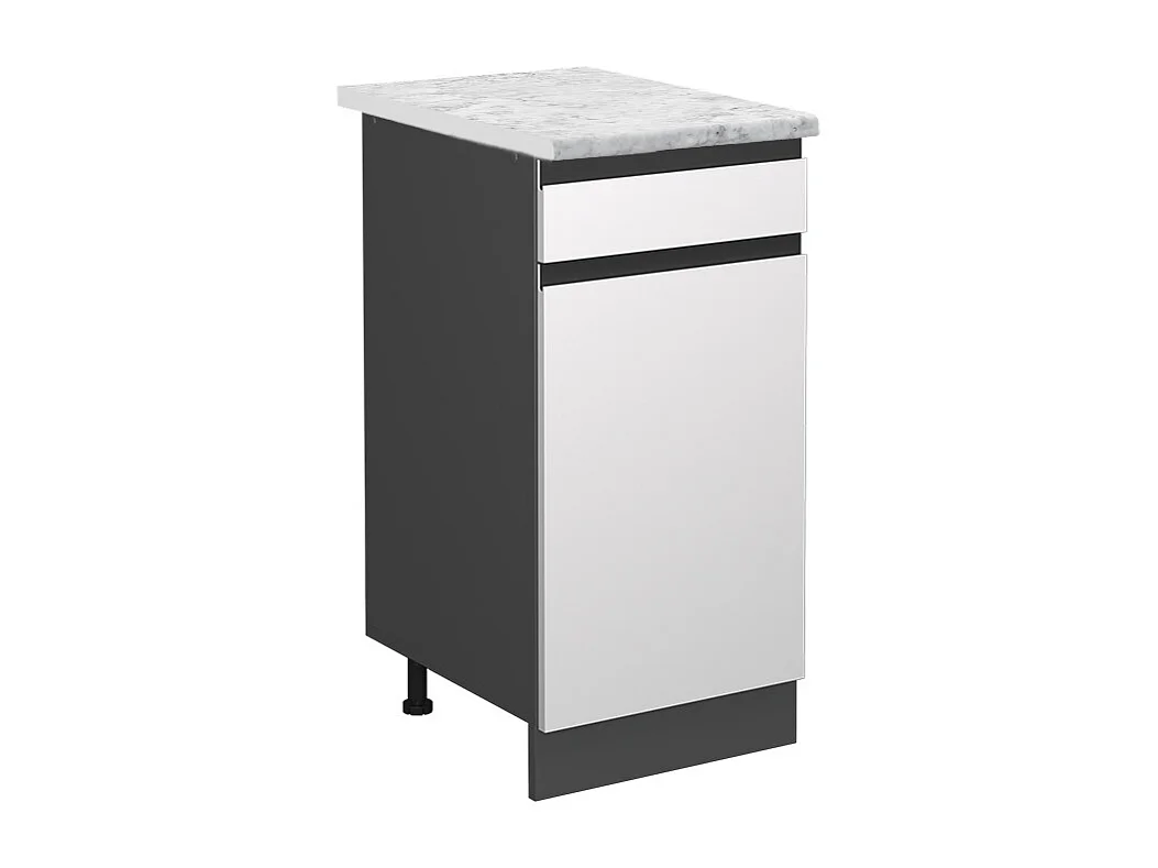 Mueble bajo de cocina blanco 40x46x81.6 r-line