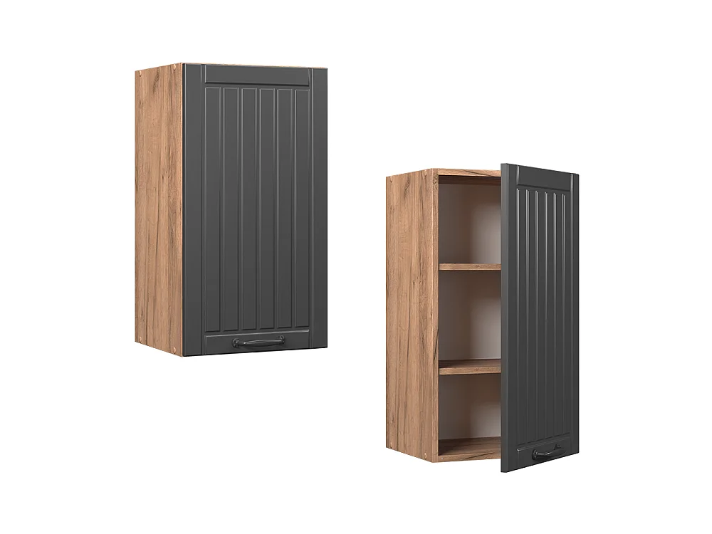 Pensile da cucina grigio scuro 40x34.1x72 fame-line