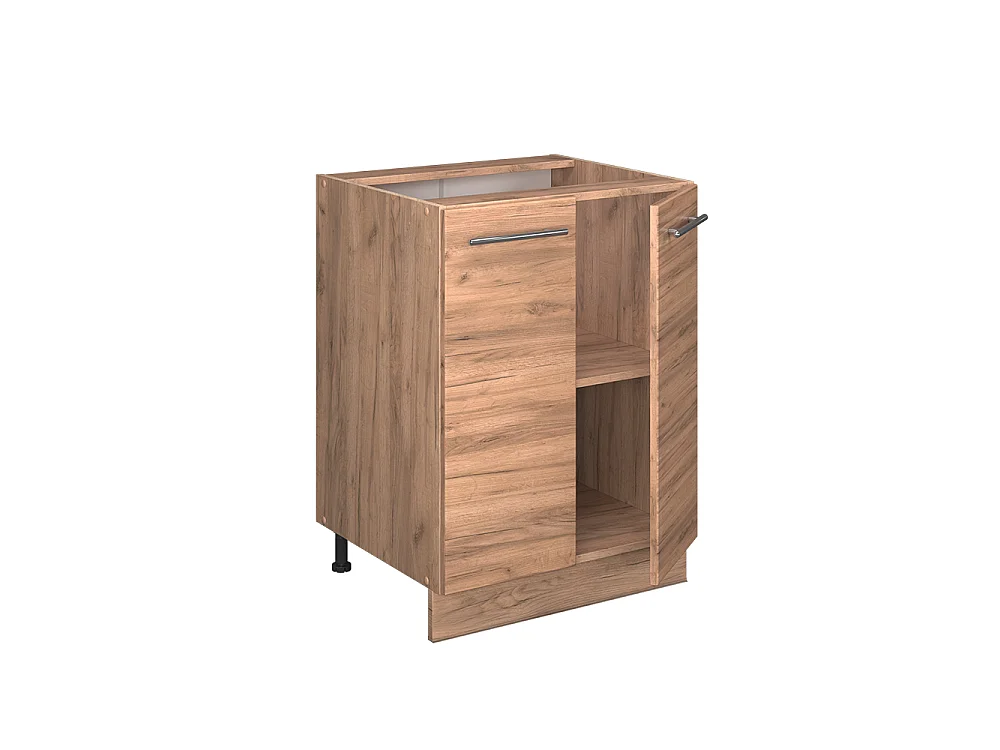 Keukenonderkast krachtige eik goud 60x60x82 fame-line