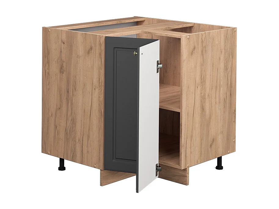 Meuble dangle anthracite-or 80.5x51.6x82 fame-line