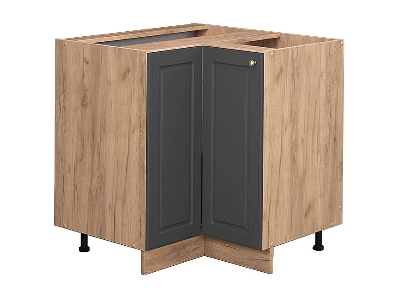 Meuble dangle anthracite-or 80.5x51.6x82 fame-line