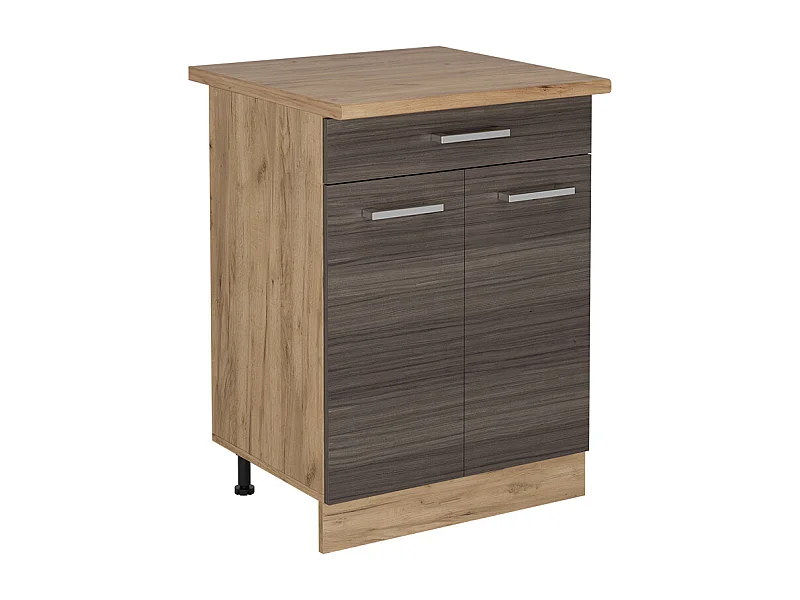 Keukenonderkast edel grijs 60x60x81.6 r-line