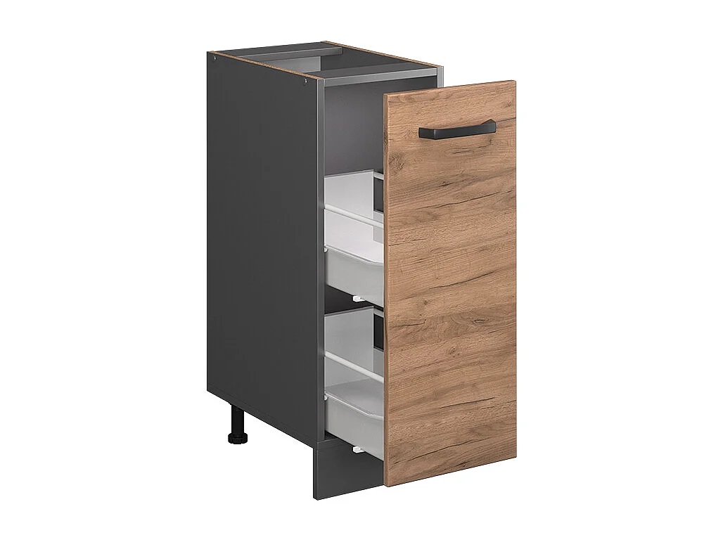 Armario de farmacia roble dorado 30x60x81.6 r-line