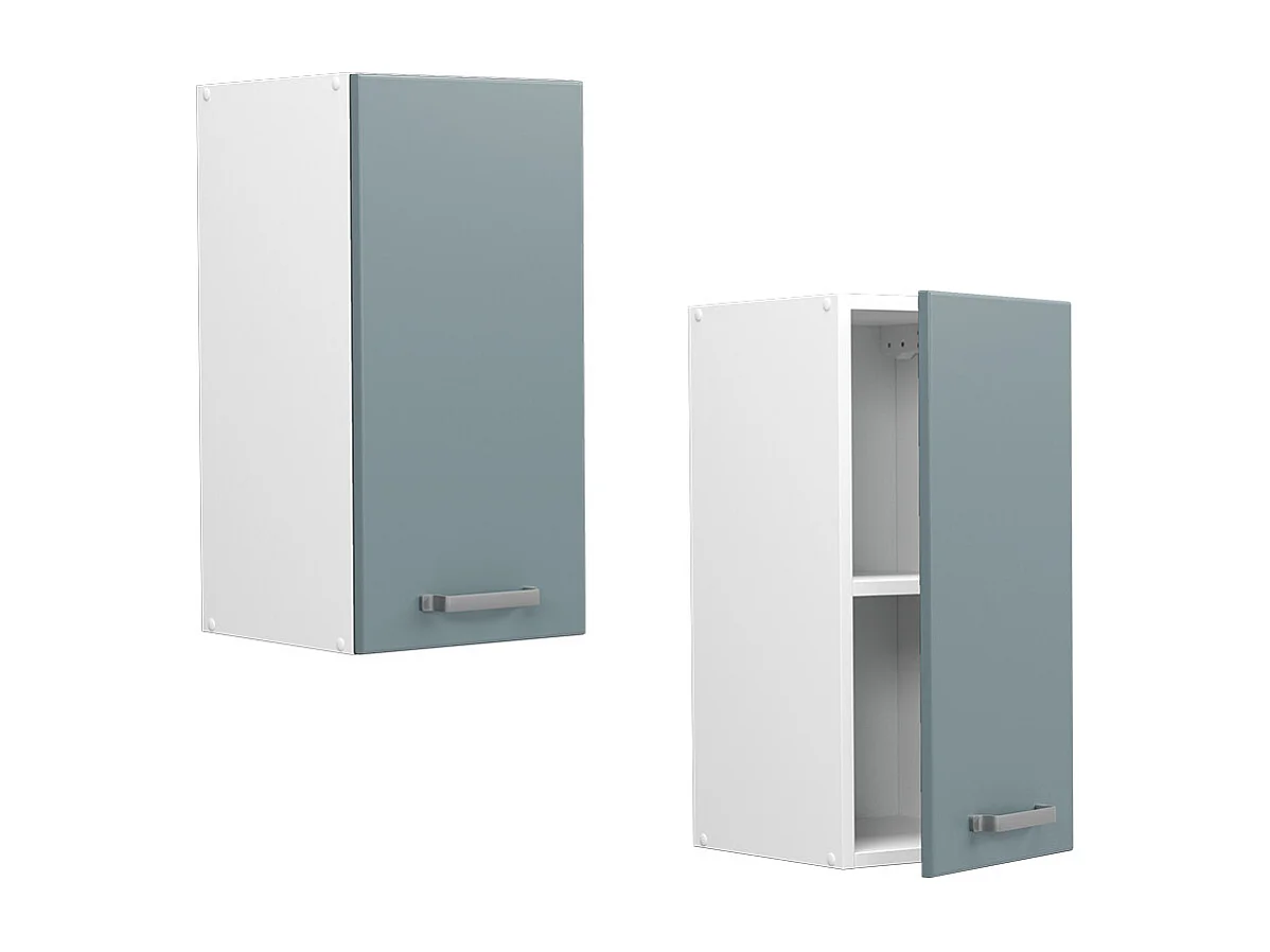 Armario colgante gris azulado 30x31x60 r-line