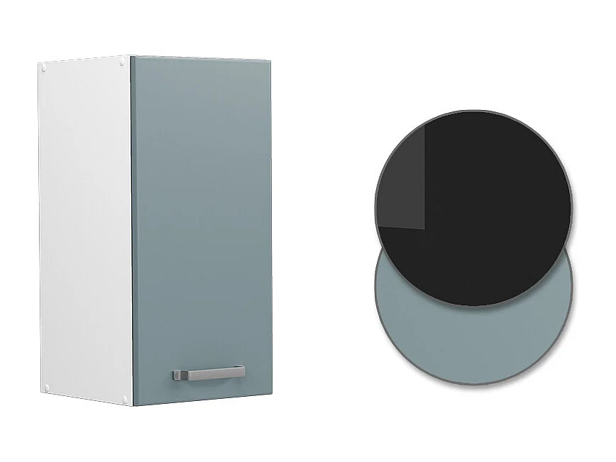 Armario colgante gris azulado 30x31x60 r-line