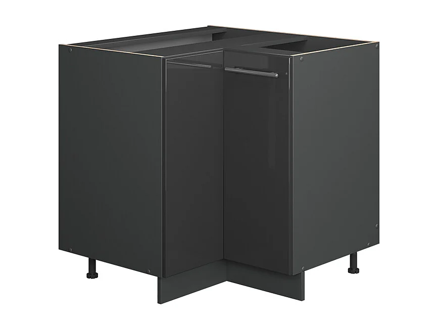 Meuble dangle anthracite haute brillance 80.5x51.6x82 fame-line