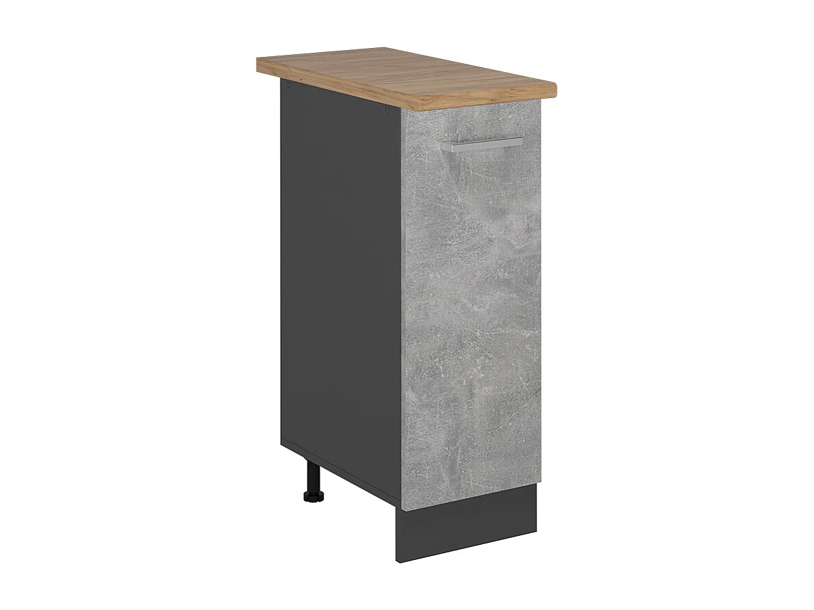Meuble de cuisine béton 30x60x81.6 r-line