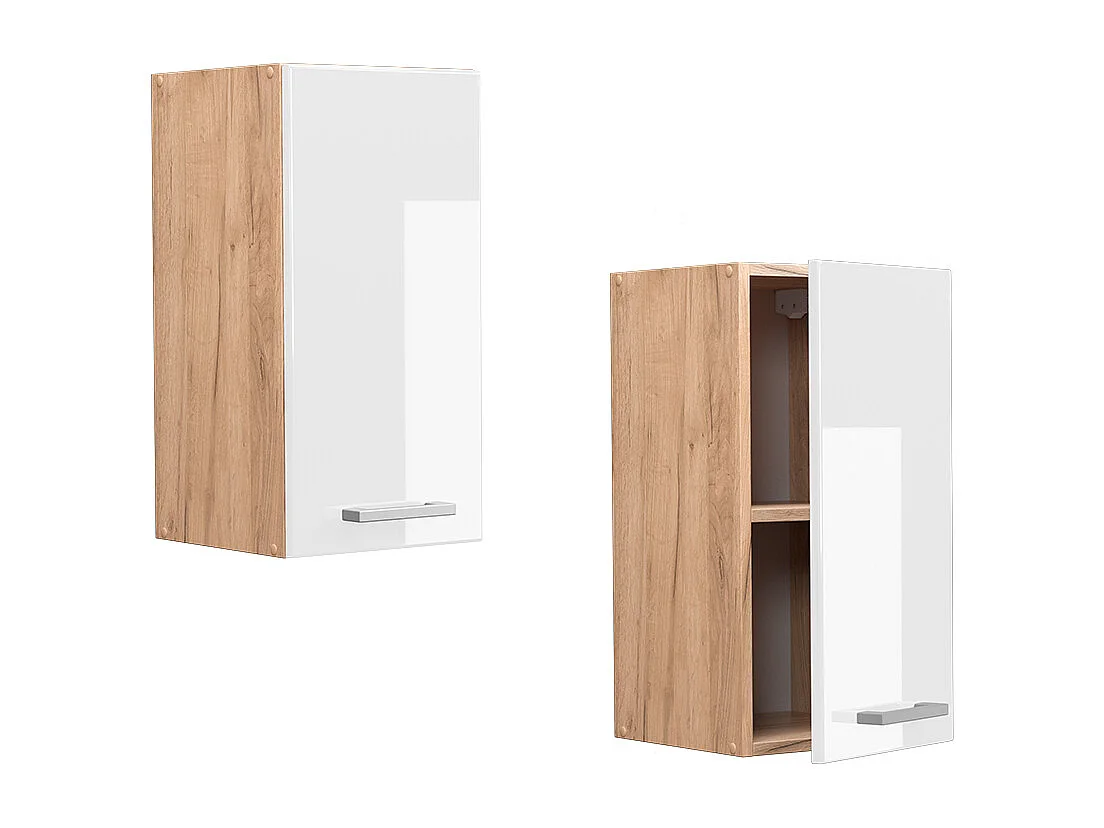 Armario colgante blanco alto brillo 30x31x60 r-line