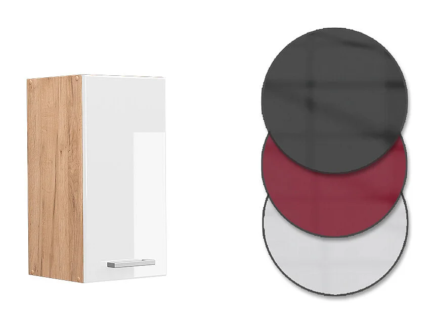 Armario colgante blanco alto brillo 30x31x60 r-line