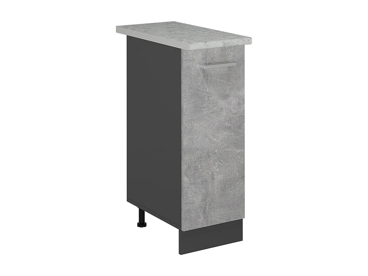 Meuble de cuisine béton 30x60x81.6 r-line