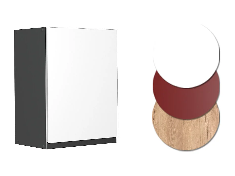 Elément haut de cuisine blanc 45x31x60 r-line