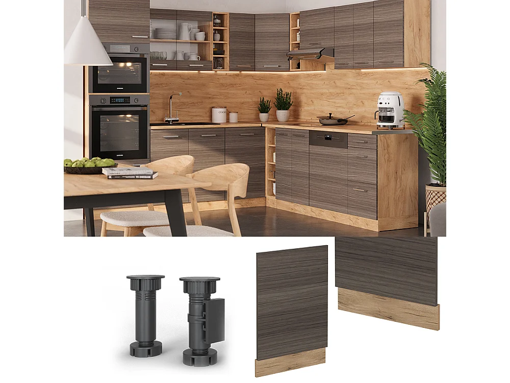 Pannello frontale grigio nobile 45x1.6x57.2 r-line