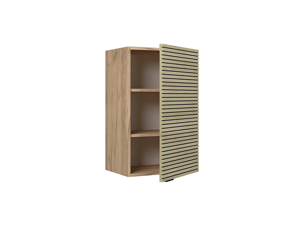 Pensile da cucina pannello in quercia 45x34.1x72 fame-line