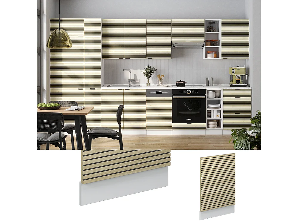 Panel frontal panel de roble 45x1.6x67.4 fame-line