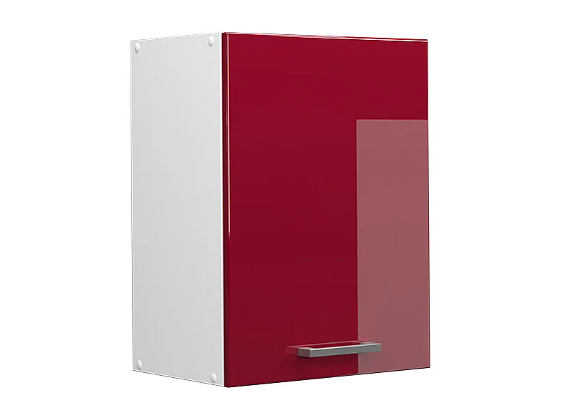 Elément haut de cuisine rouge brillant 45x31x60 r-line