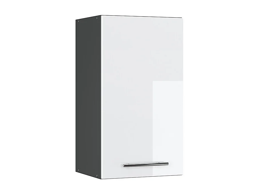 Armario colgante blanco alto brillo 40x34.1x72 fame-line