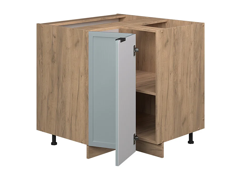 Meuble dangle bleu clair-gris 80.5x60x82 fame-line