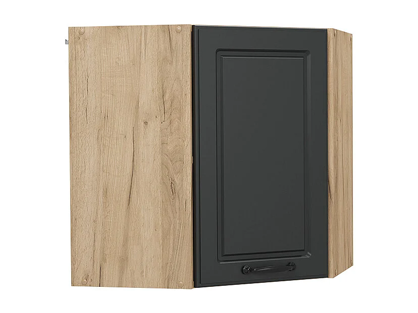 Elément haut de cuisine anthracite campagne 57x34.1x60 r-line