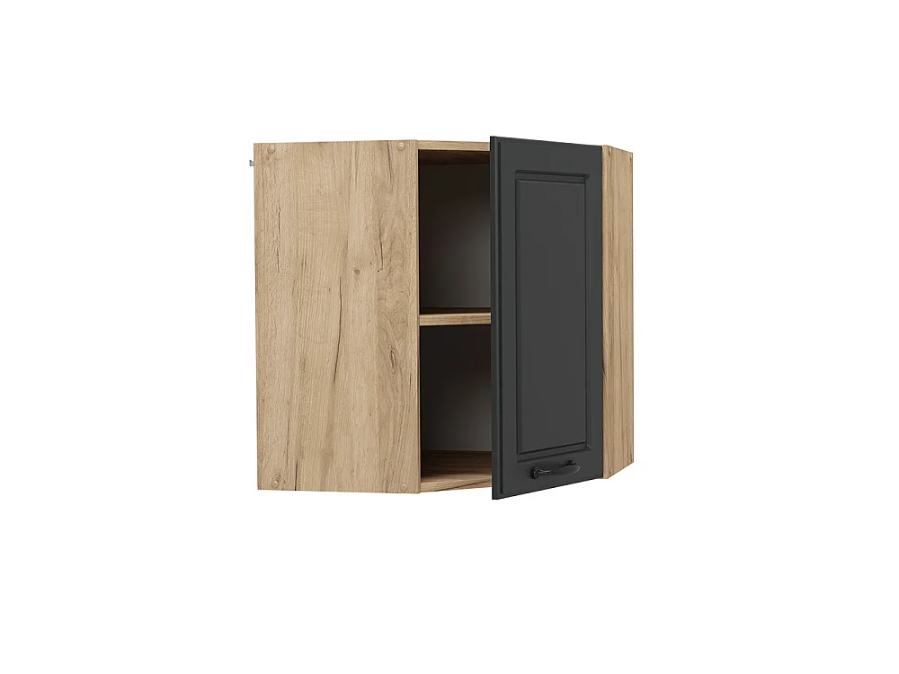 Elément haut de cuisine anthracite campagne 57x34.1x60 r-line
