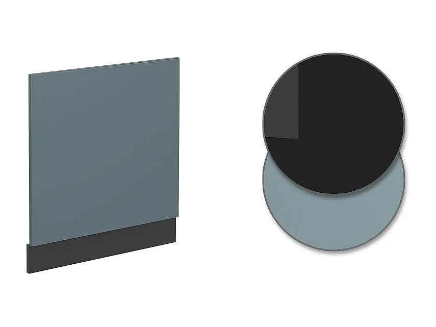 Panel frontal gris azulado 60x1.6x57.2 r-line