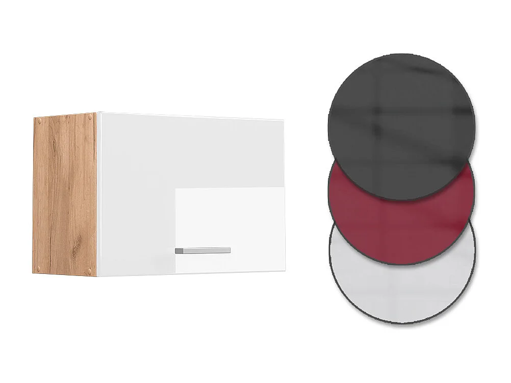 Armario colgante blanco alto brillo 60x31x40 r-line