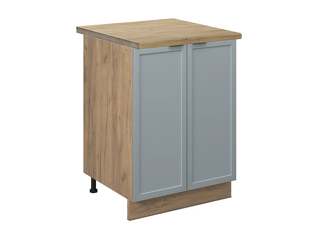 Keukenonderkast licht blauw-grijs 60x60x82 fame-line