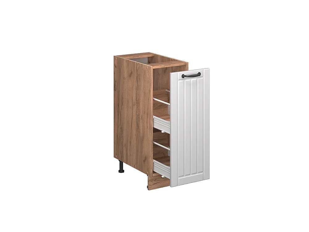 Meuble de cuisine blanc campagne 30x51.6x82 fame-line