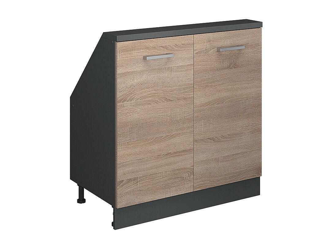 Meuble sous pente sonoma 80x46x81.6 r-line