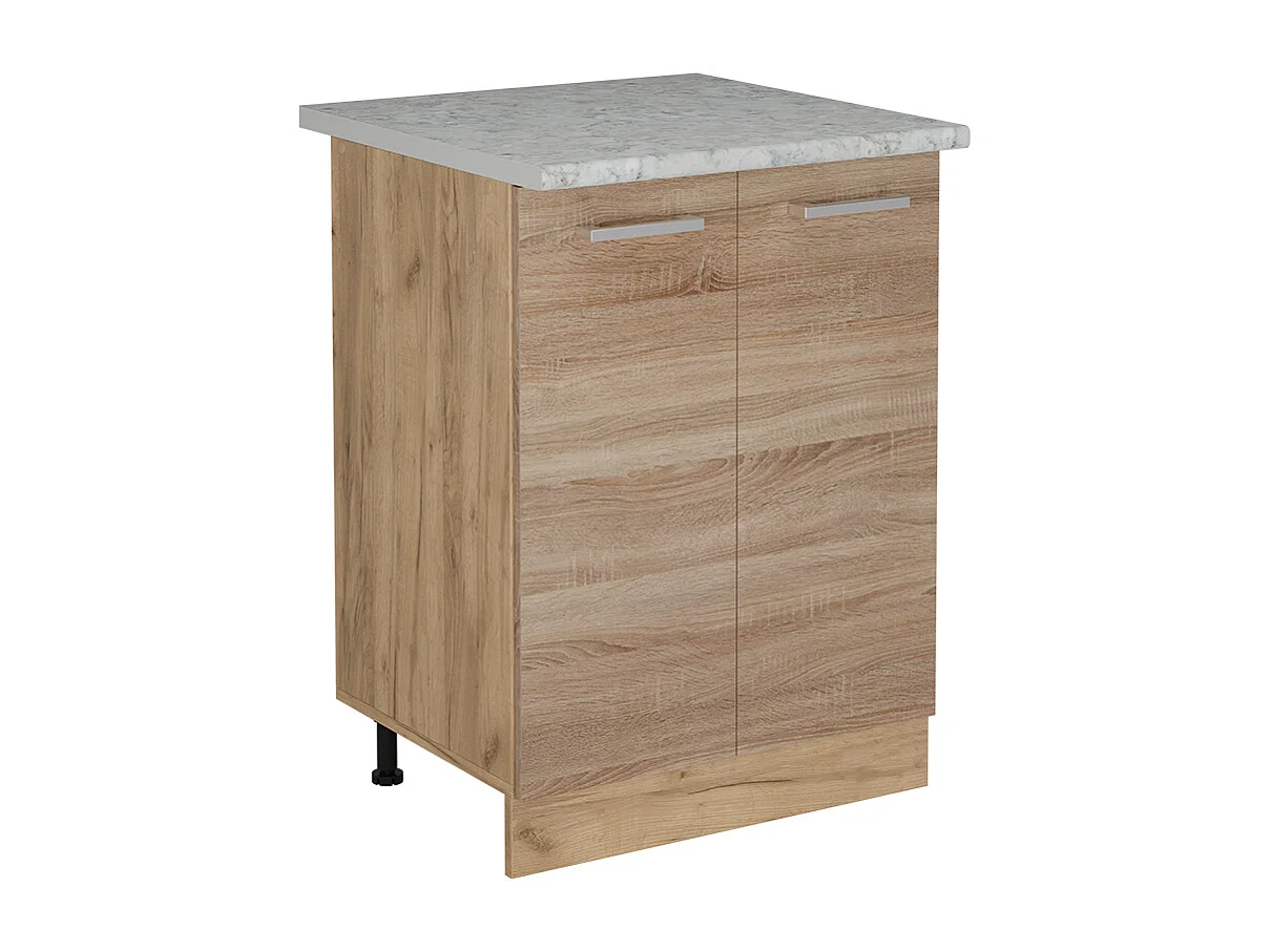 Meuble bas de cuisine sonoma 60x60x81.6 r-line