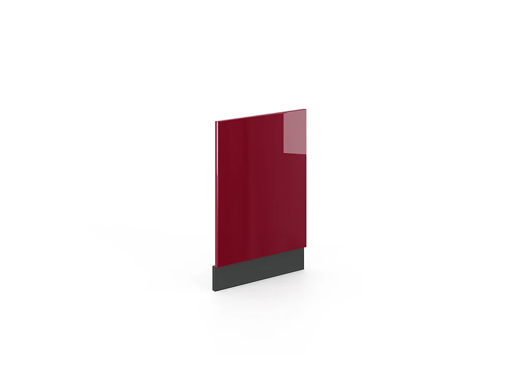 Front panel bordeaux high gloss 45x1.6x67.4 fame-line