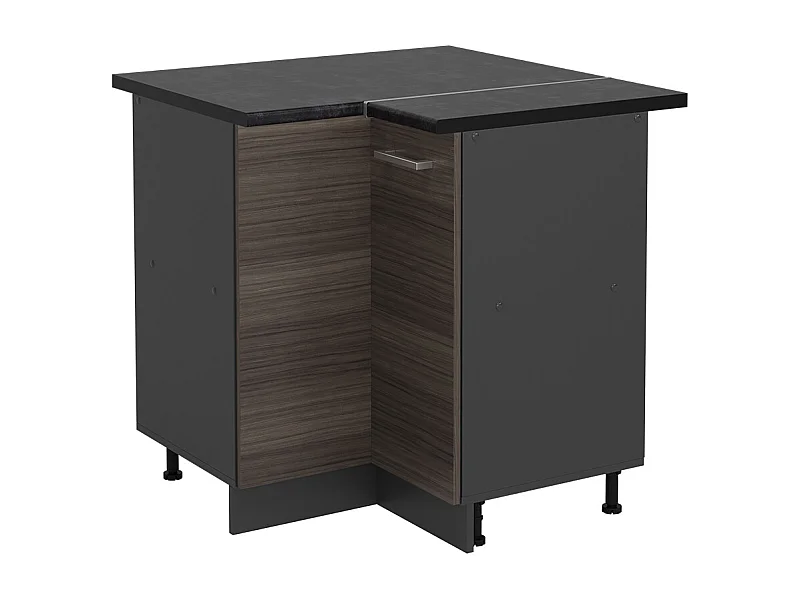 Mobile ad angolo cucina grigio nobile 75.6x60x81.6 r-line