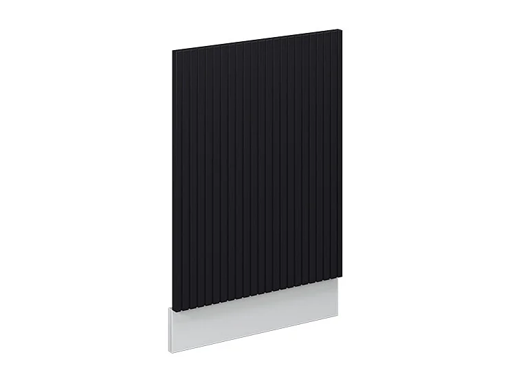 Façade noir rayé 45x1.6x67.4 fame-line