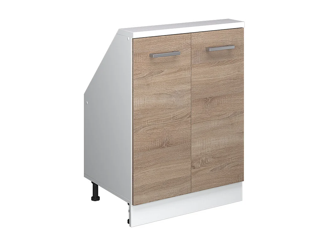 Mobile cucina sottotetto sonoma 60x46x81.6 r-line