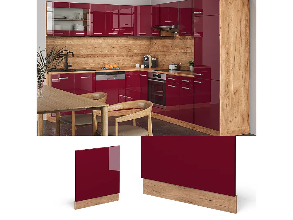 Frontblende rot 60x1.6x57.2 r-line