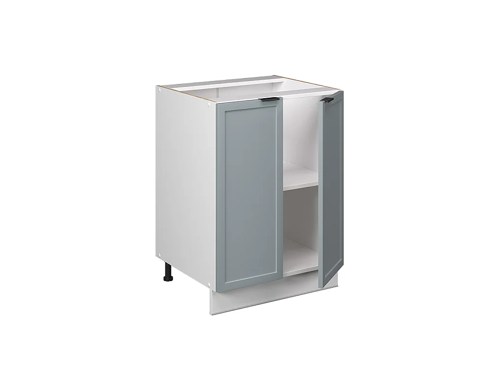 Mobiletto base cucina blu-grigio chiaro 60x60x82 fame-line