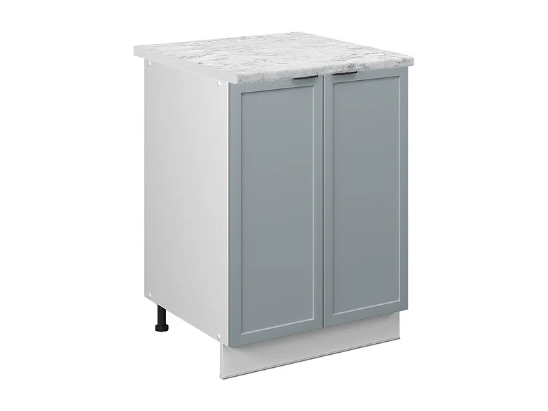 Szafki kuchenne jasnoniebiesko-szary 60x60x82 fame-line