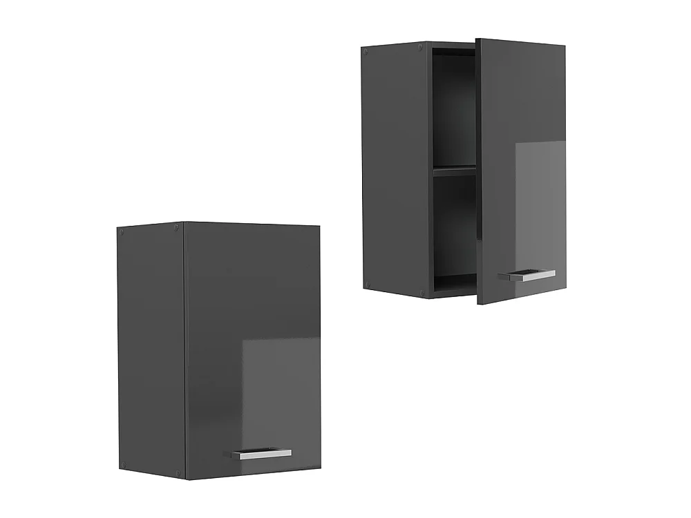 Pensile da cucina antracite lucido 40x31x60 r-line