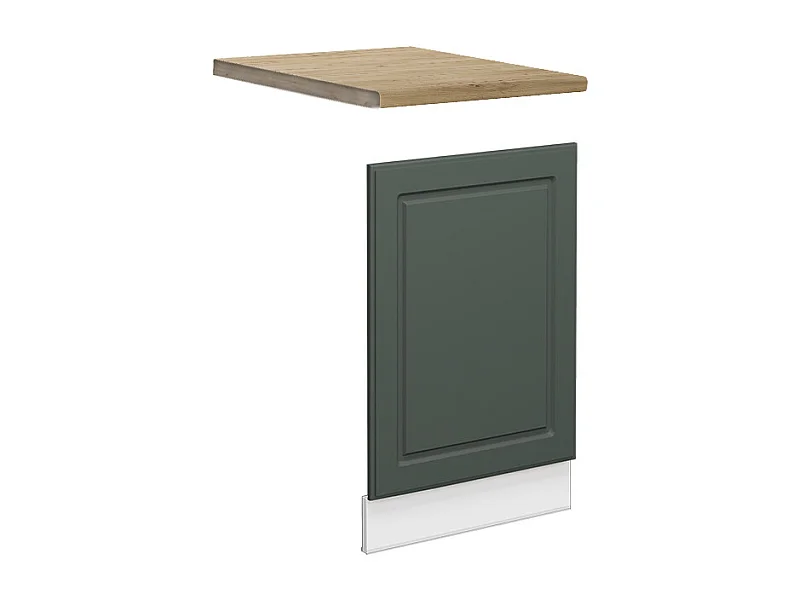 Panel frontal verde dorado casa de campo 45x1.6x67.4 fame-line