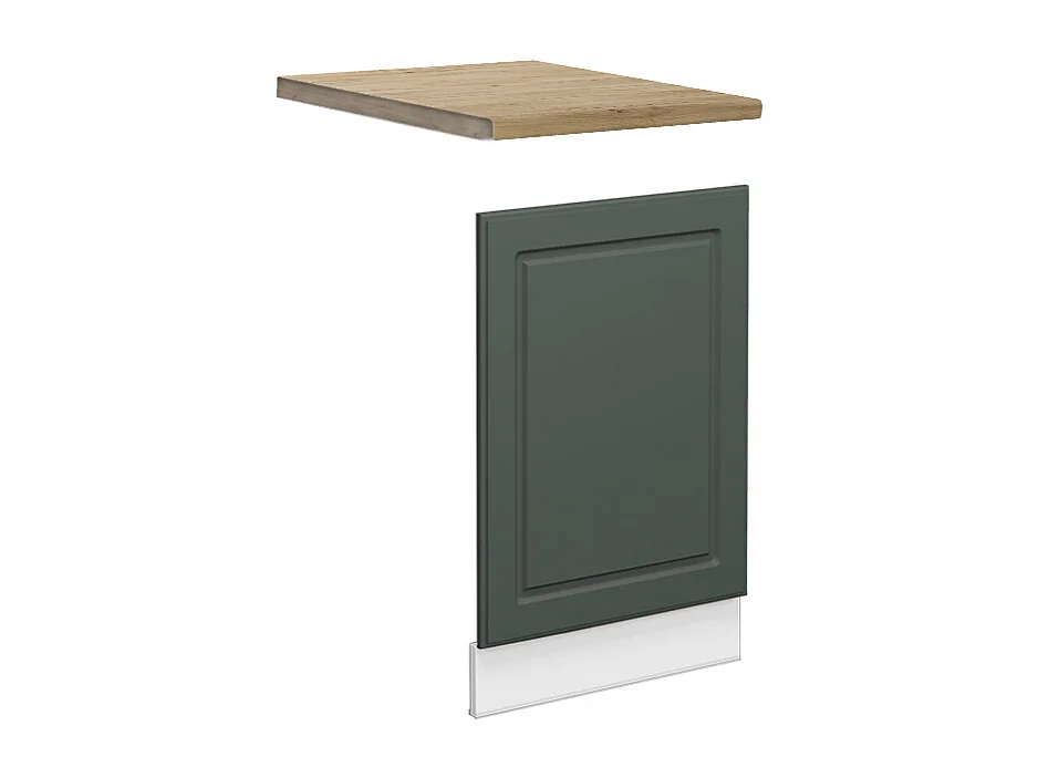 Panel frontal verde dorado casa de campo 45x1.6x67.4 fame-line