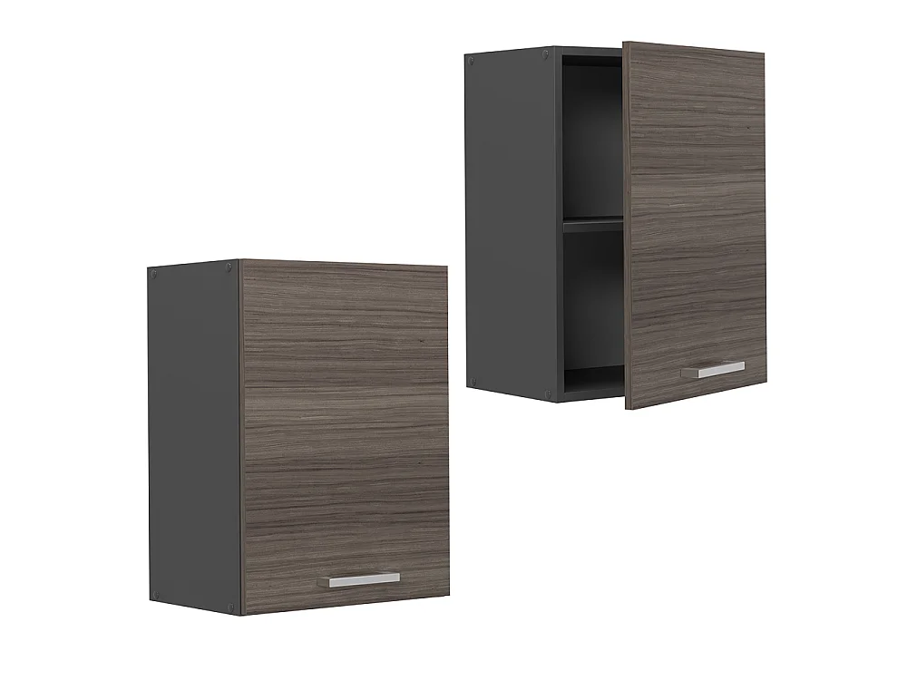 Wall cabinet noble gray 45x31x60 r-line