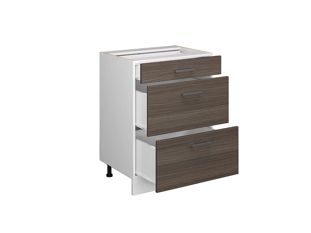 Meuble cuisine gris noble 60x46x81.6 r-line