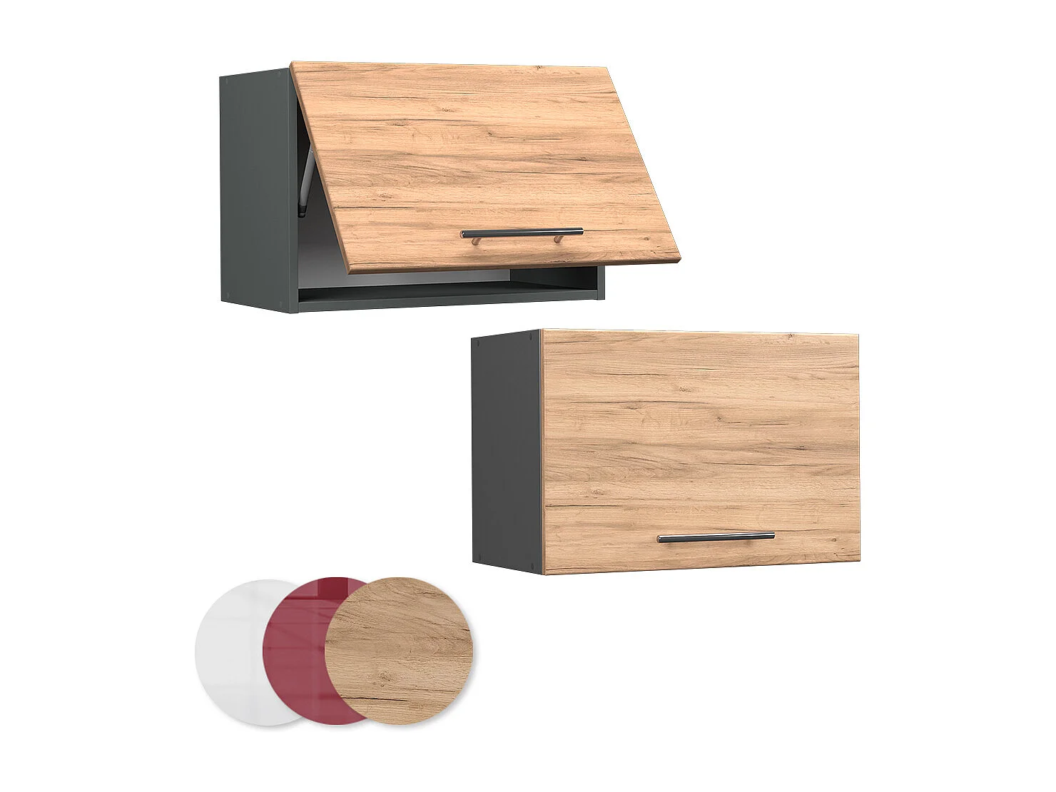 Pensile da cucina quercia dorata 60x34.1x40 fame-line