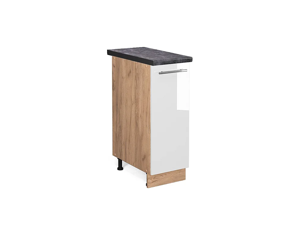 Apotheekkast wit hoogglans 30x60x82 fame-line