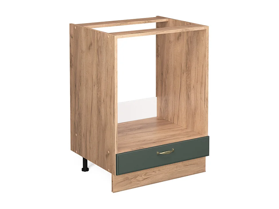 Meuble pour four vert or campagne 60x51.6x82 fame-line